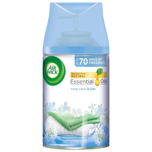 Airwick Freshmatic Refill Crisp Linen & Lilac 250ml Airwick Freshmatic Refill Crisp Linen & Lilac 250ml